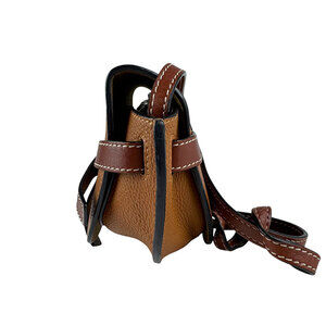 Loewe Gate Leather Bag Leather Brown Shoulder